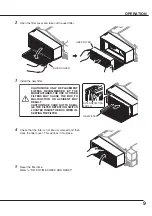 Предварительный просмотр 9 страницы Sanyo POA-SR-140 Owner'S Manual