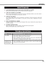 Preview for 11 page of Sanyo POA-SR-140 Owner'S Manual