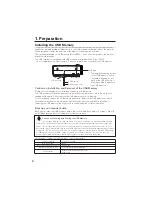 Preview for 6 page of Sanyo POA-USB02 Owner'S Manual