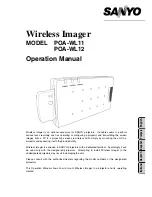 Preview for 1 page of Sanyo POA-WL11 Operation Manual