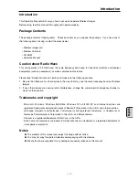 Preview for 7 page of Sanyo POA-WL11 Operation Manual