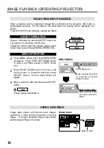 Preview for 12 page of Sanyo POAMD07MCI - Digital AV Player Install And Operation Instructions