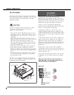 Preview for 6 page of Sanyo QuaDrive PLC-HF15000L Owner'S Manual