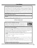 Preview for 9 page of Sanyo QuaDrive PLC-HF15000L Owner'S Manual