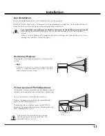 Preview for 17 page of Sanyo QuaDrive PLC-HF15000L Owner'S Manual