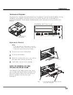 Preview for 19 page of Sanyo QuaDrive PLC-HF15000L Owner'S Manual