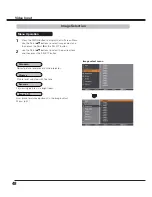 Preview for 48 page of Sanyo QuaDrive PLC-HF15000L Owner'S Manual