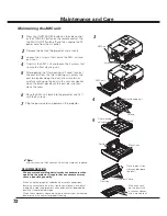 Preview for 72 page of Sanyo QuaDrive PLC-HF15000L Owner'S Manual