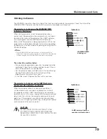 Preview for 79 page of Sanyo QuaDrive PLC-HF15000L Owner'S Manual