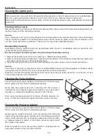 Preview for 16 page of Sanyo QuaDrive PLC-HF15000L Service Manual