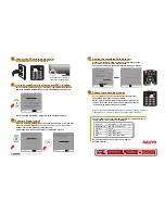 Предварительный просмотр 2 страницы Sanyo QUIK 'N EASY Setup Manual