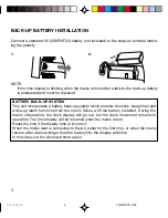 Предварительный просмотр 4 страницы Sanyo RM-5090 Instruction Manual