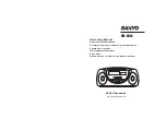 Preview for 1 page of Sanyo RM-CD23 Instruction Manual