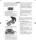 Предварительный просмотр 6 страницы Sanyo RM-D500 Instruction Manual