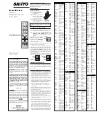 Sanyo RMT-U340 Owner'S Manual preview