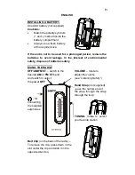 Preview for 2 page of Sanyo RP-444 Instruction Manual