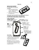 Preview for 2 page of Sanyo RP-X3A Instruction Manual