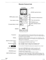 Предварительный просмотр 6 страницы Sanyo RS1211 Instruction Manual