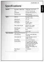 Preview for 63 page of Sanyo S1070 - VPC Digital Camera Instruction Manual