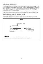 Предварительный просмотр 3 страницы Sanyo SA-123AH Technical & Service Manual