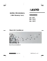 Предварительный просмотр 2 страницы Sanyo SA-127P Instruction Manual