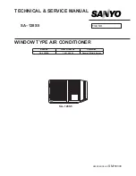 Sanyo SA-128S5-A Technical & Service Manual предпросмотр