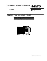 Предварительный просмотр 1 страницы Sanyo SA-183A Technical & Service Manual