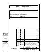 Предварительный просмотр 1 страницы Sanyo SA-56P Instruction Manual