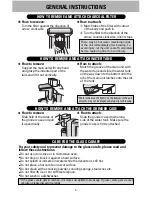 Preview for 6 page of Sanyo SAC-MST6 Instruction Manual