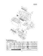 Предварительный просмотр 2 страницы Sanyo SAP 122FCH Parts List