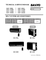 Предварительный просмотр 1 страницы Sanyo SAP-C122A Technical & Service Manual