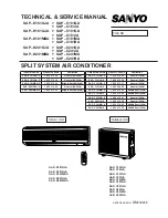 Sanyo SAP-C161GA Technical & Service Manual предпросмотр