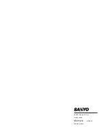 Предварительный просмотр 86 страницы Sanyo SAP-C161GA Technical & Service Manual