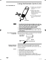 Предварительный просмотр 62 страницы Sanyo SAP-C181AHA Technical & Service Manual