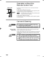 Предварительный просмотр 74 страницы Sanyo SAP-C181AHA Technical & Service Manual