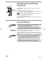 Предварительный просмотр 66 страницы Sanyo SAP-C301AH Technical & Service Manual