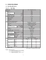 Preview for 5 page of Sanyo SAP-C303A Technical & Service Manual