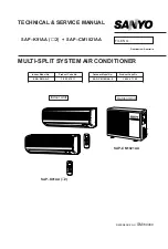 Sanyo SAP-CM1821AA-S Technical & Service Manual предпросмотр