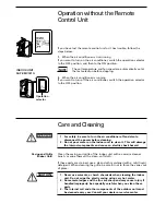 Предварительный просмотр 73 страницы Sanyo SAP-CMV2441G Technical & Service Manual