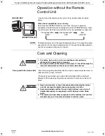 Preview for 73 page of Sanyo SAP-CRV123EHN Technical & Service Manual