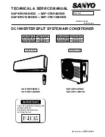 Предварительный просмотр 1 страницы Sanyo SAP-CRV124EHDX Technical & Service Manual