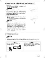 Предварительный просмотр 85 страницы Sanyo SAP-CRV12AEH Service Manual