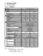 Предварительный просмотр 6 страницы Sanyo SAP-CRV91EH Technical & Service Manual