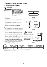 Предварительный просмотр 21 страницы Sanyo SAP-CV124GJ Manual