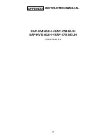 Предварительный просмотр 1 страницы Sanyo SAP-CV124GJH Instruction Manual