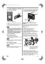 Preview for 8 page of Sanyo SAP-FDRV126EH Instruction Manual