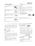 Preview for 11 page of Sanyo SAP121C Serivce Manual