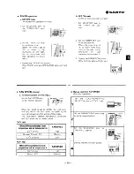 Preview for 17 page of Sanyo SAP121C Serivce Manual