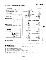 Preview for 31 page of Sanyo SAP121C Serivce Manual