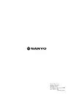 Preview for 100 page of Sanyo SAP121C Serivce Manual